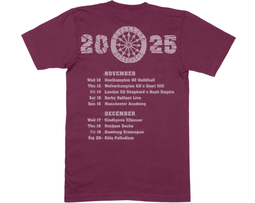 TS - 2025 Woman's Fit Winter Tour Burgundy - Image 2